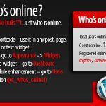 5sec Who's Online WordPress Plugin