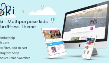 Aki – Multipurpose Kids WordPress Theme