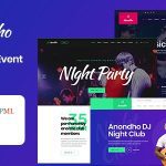 Anondho - Night Club & Event WordPress Theme