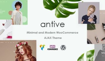 Antive – Minimal and Modern WooCommerce AJAX Theme