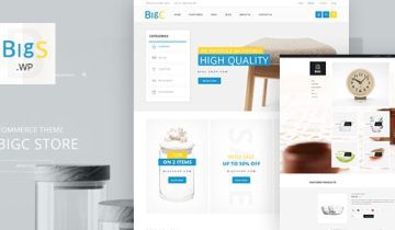 Big Shop – Furniture RTL Responsive WooCommerce WordPress Theme