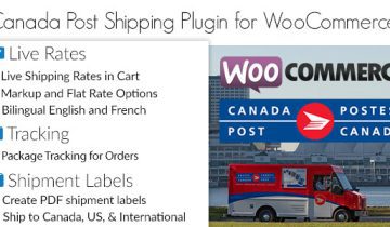 Canada Post Woocommerce Shipping Plugin