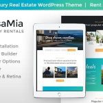 CasaMia - Property Rental Real Estate WordPress Theme