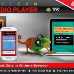 Chameleon HTML5 Audio Player With-Without Playlist