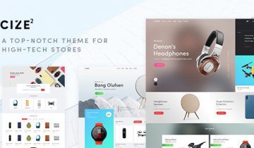 Cize – Electronics Store WooCommerce Theme (RTL Supported)