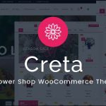 Creta - Flower Shop WooCommerce WordPress Theme