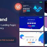 Cryptoland - ICO Landing Pages WordPress Theme