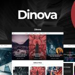 Dinova - Alternative Magazine Gutenberg Theme