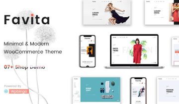 Favita – Fashion WooCommerce WordPress Theme