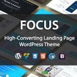 Focus High-Converting Landing Page WordPress Theme