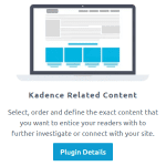 Kadence Related Content Plugin