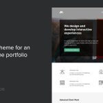 Meth - A Minimal One Page Portfolio Theme