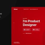 Mikael - Modern & Creative CV-Resume WordPress Theme