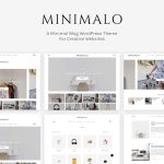 Minimalo - A Minimal Blog WordPress Theme for Creative Websites