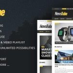 NewsTube - Magazine Blog & Video WordPress Theme