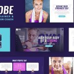 Niobe - A Gym Trainer & Nutrition Coach WordPress Theme