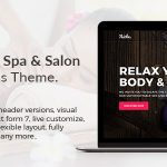 Niobe - Spa & Salon WordPress Theme