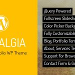 Nostalgia - Responsive Portfolio WordPress Theme