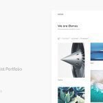 Osmos - Minimalist Portfolio WordPress Theme