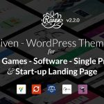 Riven - WordPress Theme for App, Game, Single Product Landing Page