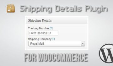 Shipping Details Plugin for WooCommerce