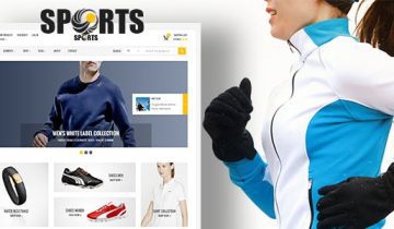 Sport Shop – Sporting Club RTL WooCommerce WordPress Theme