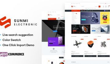 Sumi – Electronics WordPress Theme for WooCommerce