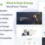 Sunrays - Solar Power & Green Energy WordPress theme