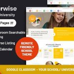 Superwise - Modern Education and Google Classroom WordPress Theme