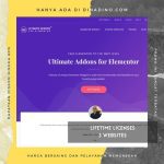Ultimate Addons for Elementor + Lisensi Lifetime 3 Website