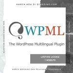 WPML Multilingual CMS + 1 LISENSI ORIGINAL LIFETIME + 14 ADD-ONS