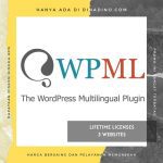 WPML Multilingual CMS + 3 LISENSI ORIGINAL LIFETIME + 14 ADD-ONS