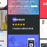 Wanium - A Elegant Multi-Concept Theme