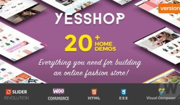 Yesshop – Responsive Multipurpose WordPress WooCommerce Theme