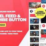 Youtube Channel Feeds and Subscribe Box WordPress Plugin