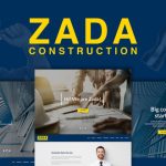 Zada - Construction WordPress Theme