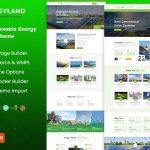 Energyland - Solar & Renewable Energy WordPress Theme